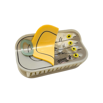 Tinned Fish Hair Claw Clip