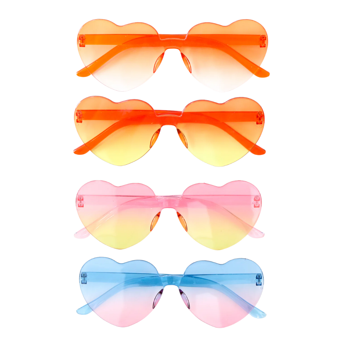 Ombré Heart Sunglasses