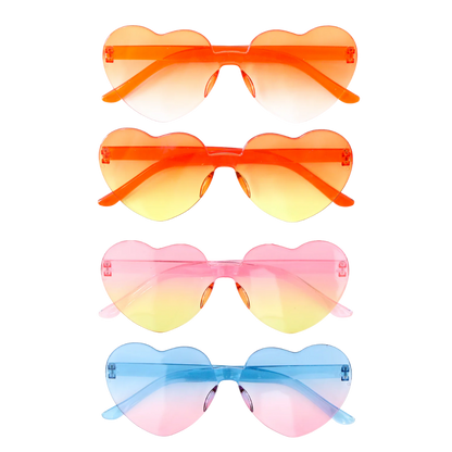 Ombré Heart Sunglasses