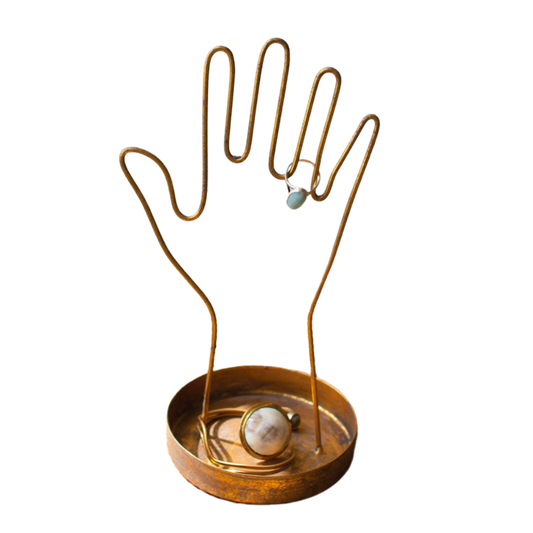 Wire Hand Jewelry Holder
