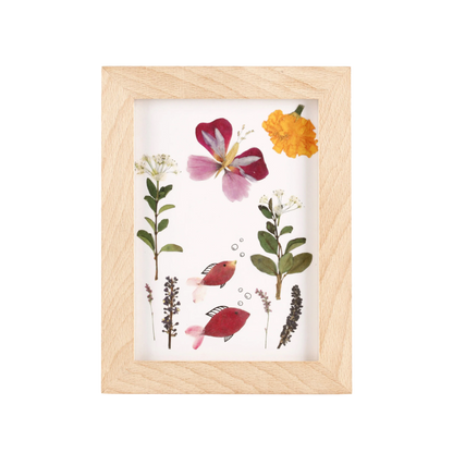 Pressed Flower Frame Art