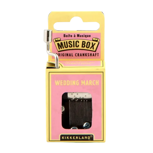 Wedding March Crank Music Box
