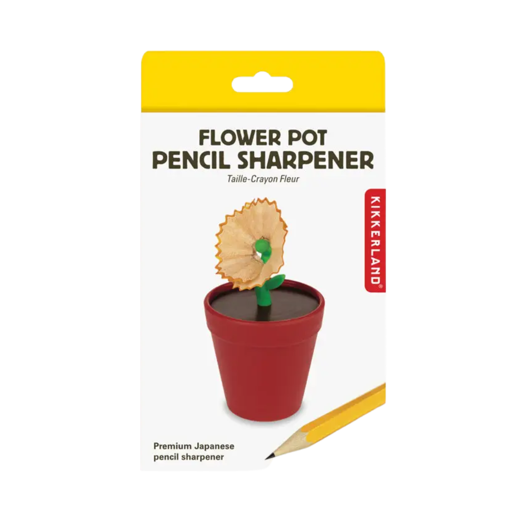 Flower Pot Pencil Sharpener