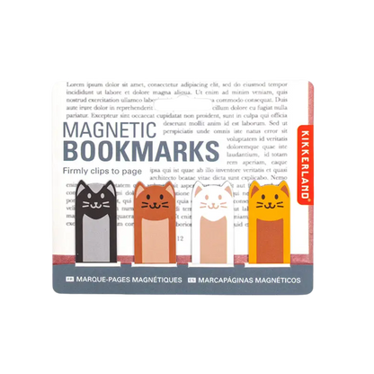 Magnetic Bookmark Cats