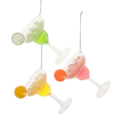 Glass Margarita Cocktails Ornament