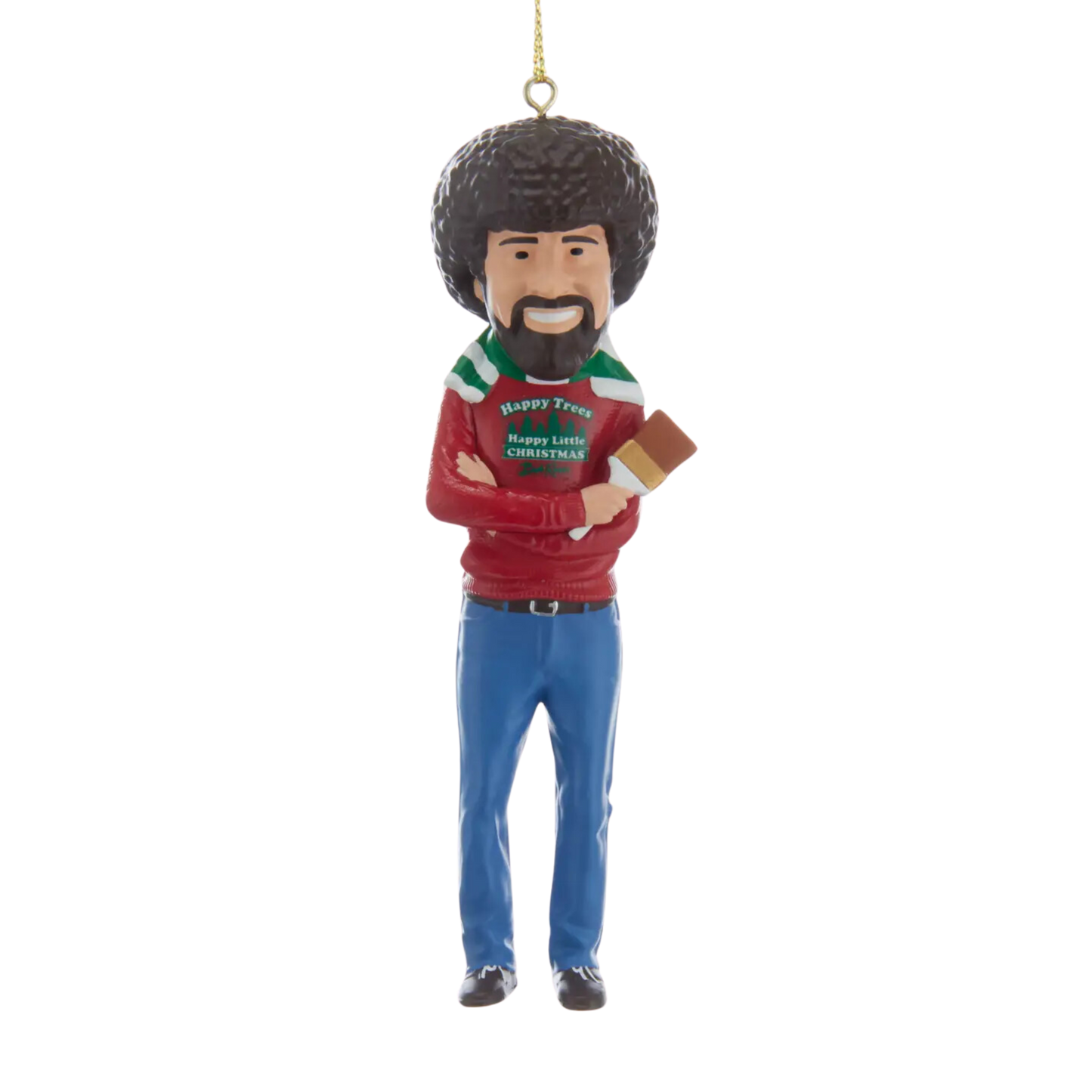 Bob Ross Blow Mold Ornament