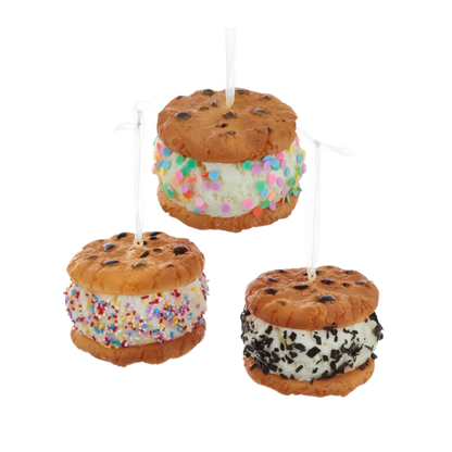 Foam Ice Cream Sandwich Ornament