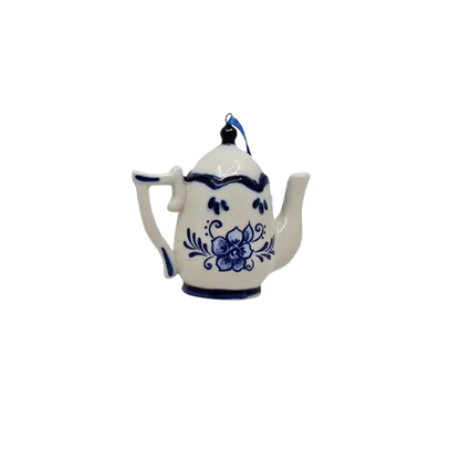 Delft Blue Teapot Ornaments