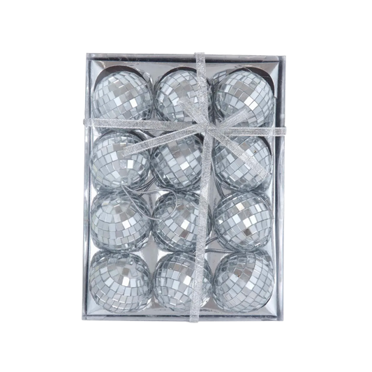 2" Mirror Balls 12 Piece Set
