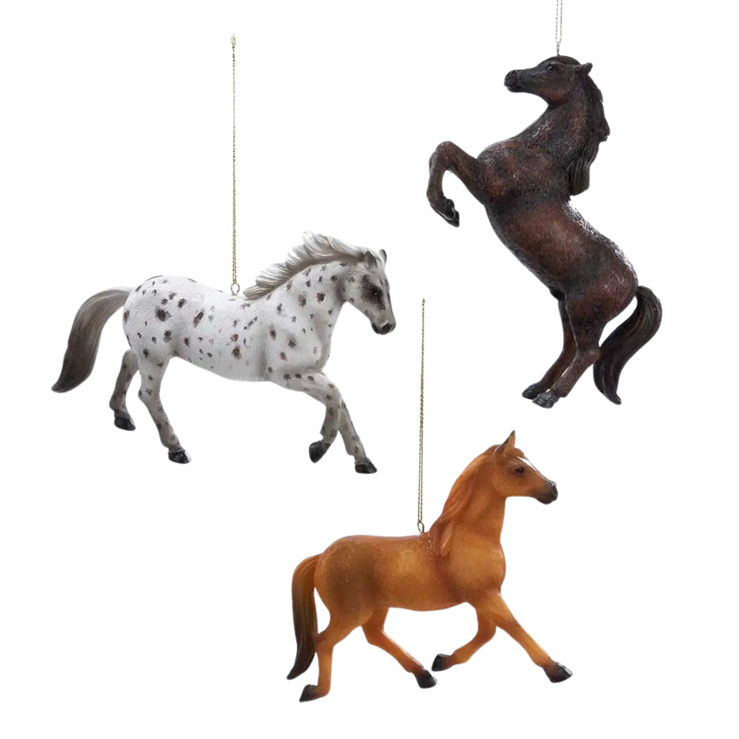 Resin Horse Ornament