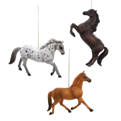 Resin Horse Ornament