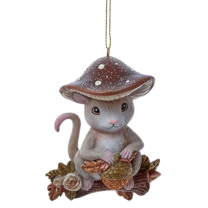 Brown & Copper Forest Animals Ornament