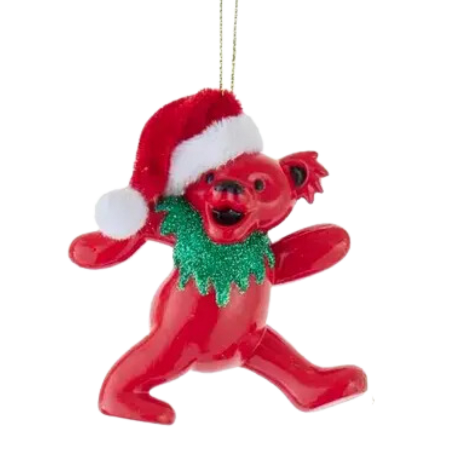 Grateful Dead Bears + Santa Hat