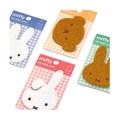 Miffy Fluffy Fuzzy Deco Stickers