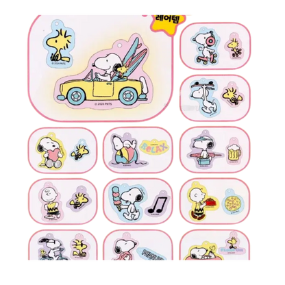 Snoopy Secret Double Acrylic Keyring Random Box