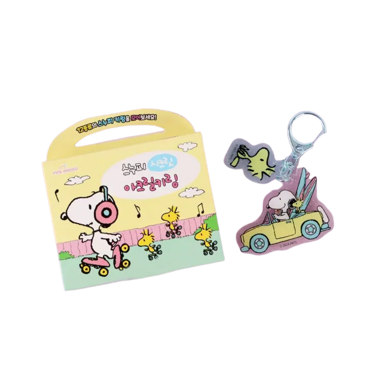 Snoopy Secret Double Acrylic Keyring Random Box