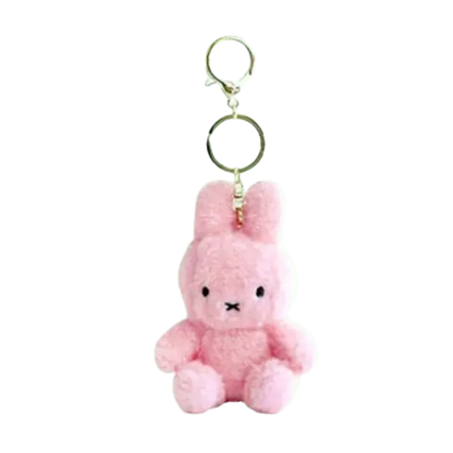 Miffy Limited Creamy Soft Color Fluffy Key Ring Bag Charm