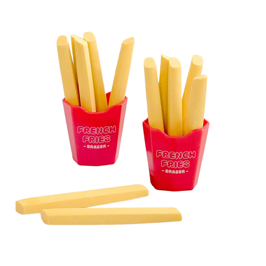 French Fies Pack Eraser Set