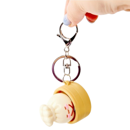 Dumpling Friends Clicker Keychain