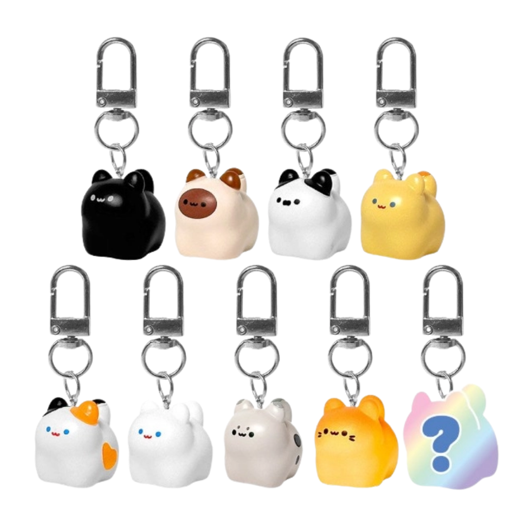 Bread Cat Keychain Mystery Box