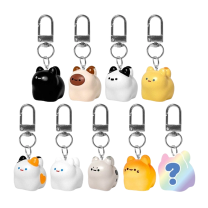 Bread Cat Keychain Mystery Box