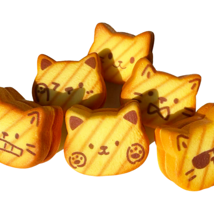 Nyang Nyang Cat Bread Squish Toy