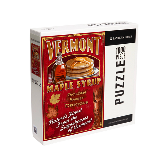 Vermont Maple Syrup Vintage Sign - 1000pc Puzzle