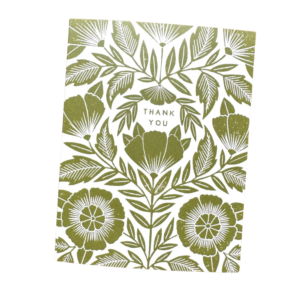 Thank You Offset Printed Card