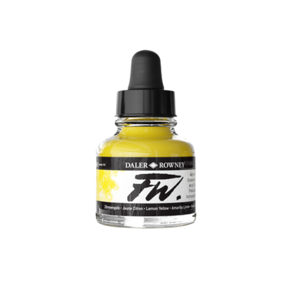 FW Liquid Acrylic Ink 1oz - Lemon Yellow