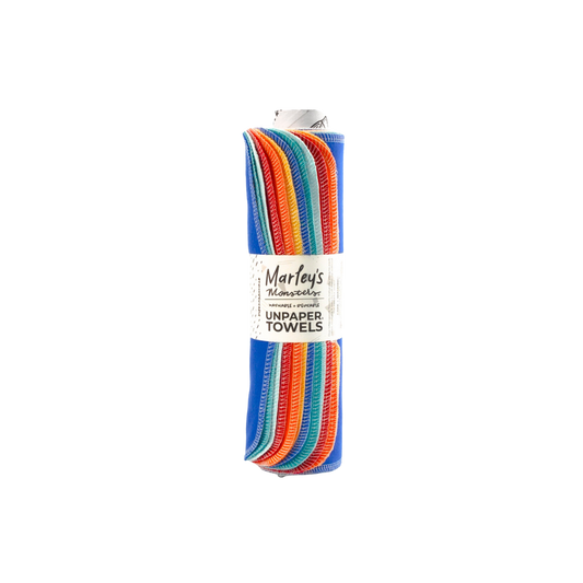 12 pack Rolled Unpaper Towels: Specialty Solids Sets - Sunrise