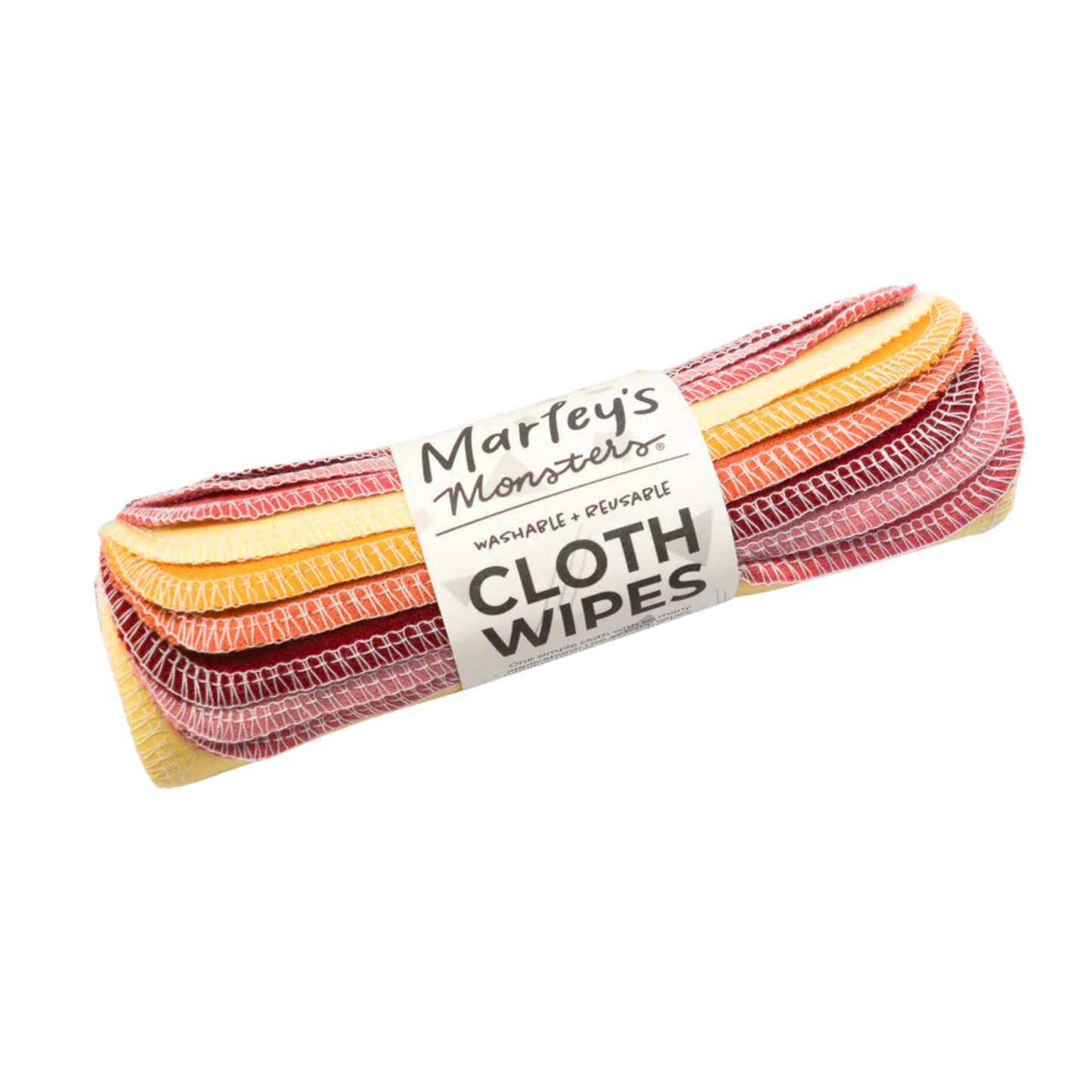 Reusable Cloth Wipes: Specialty Color Mixes - 12 Pack - Desert Rose