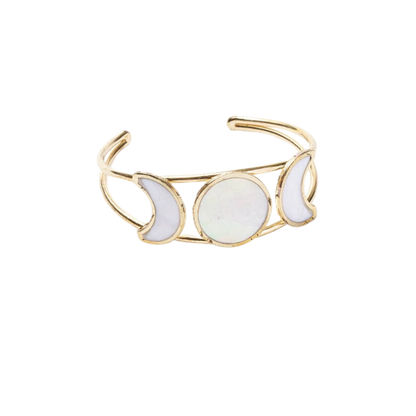 Rajani Moon Phase Cuff Bracelet