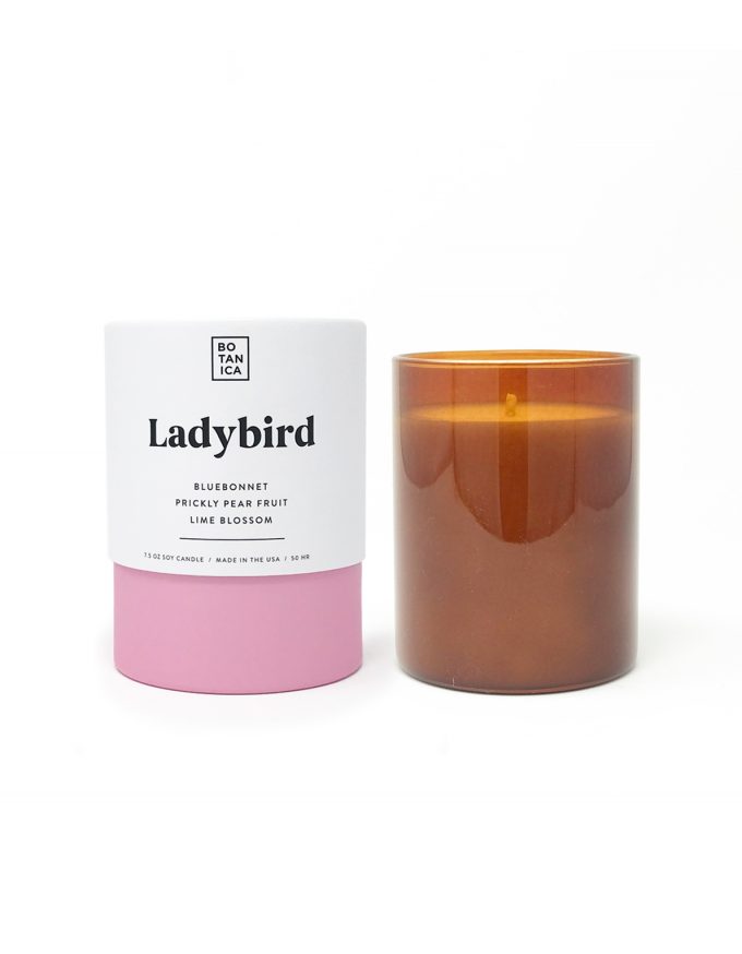 Ladybird Candle