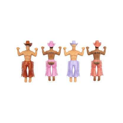 Western Drink Chaps Drink Markers-4 Pack