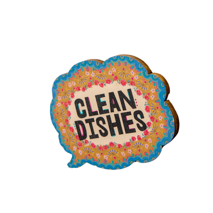 Dishwasher Magnet - Flower