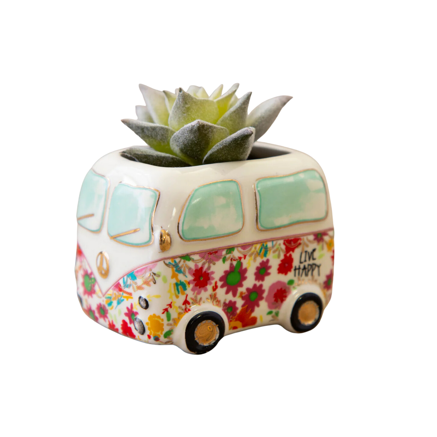 Tiny Faux Succulent - Van