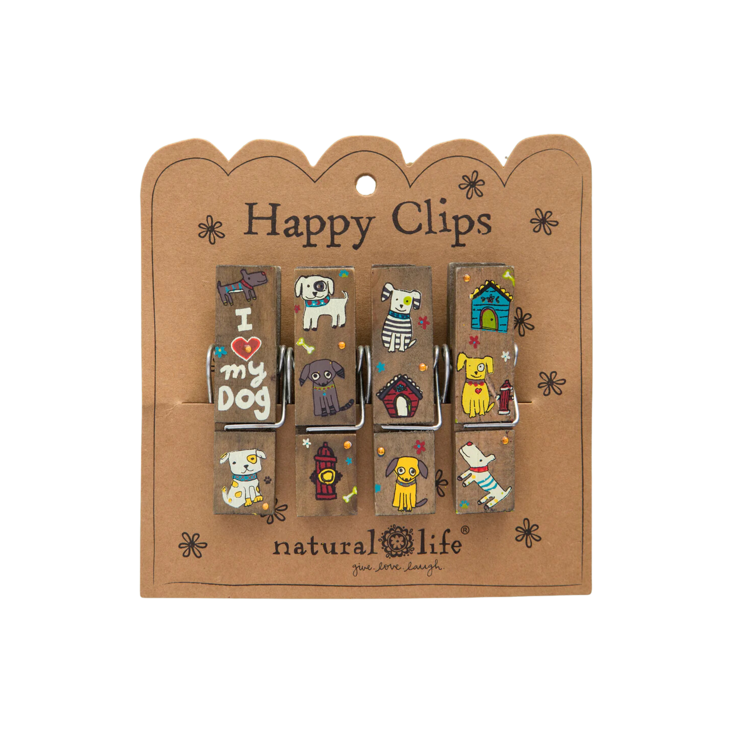 Happy Bag Clips, Set of 4