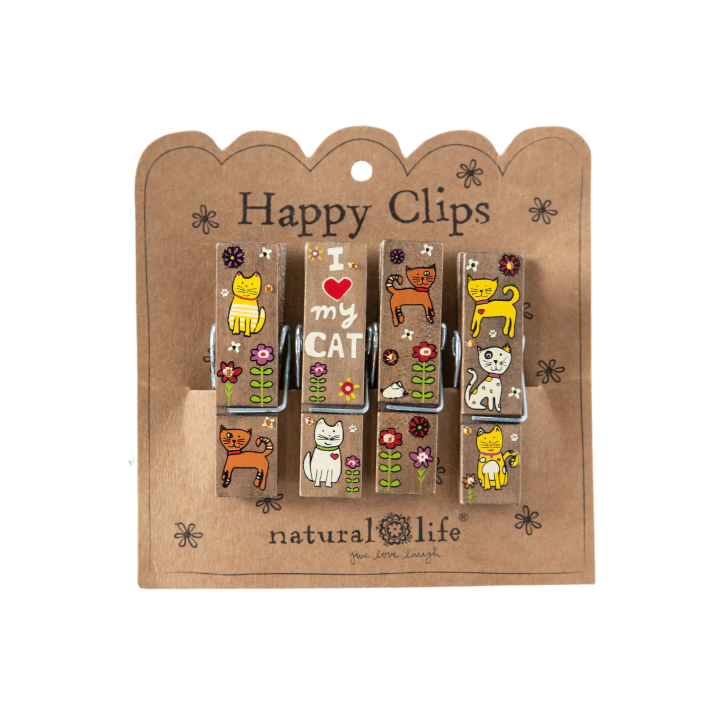 Happy Bag Clips, Set of 4