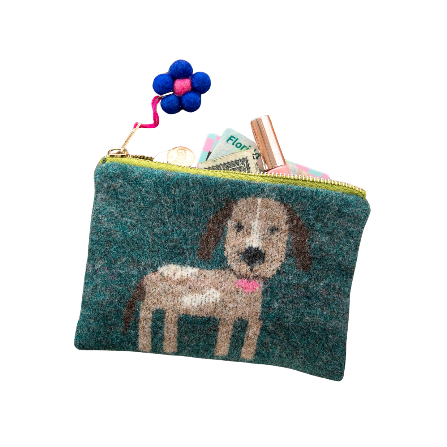 Intarsia Sweater Pouch