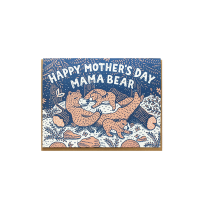 Mama Bear Mother's Day Card