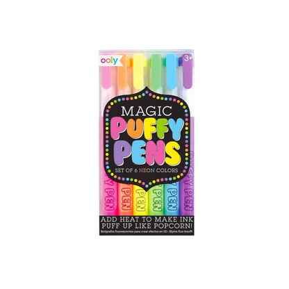 Magic Neon Puffy Pens