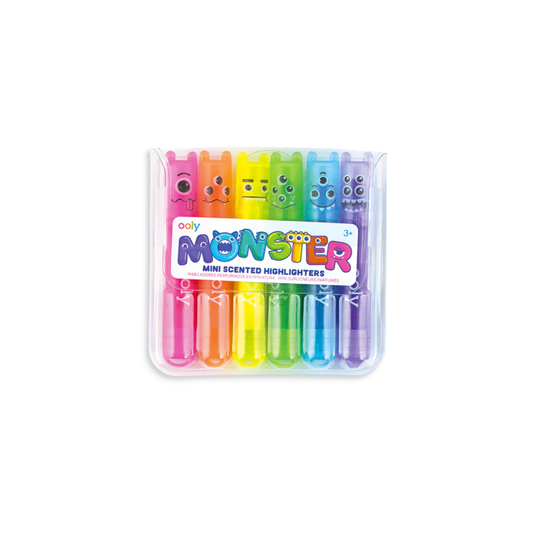 Mini Monster Scented Highlighter Markers