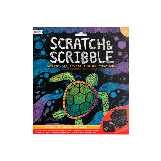 Scratch & Scribble - Ocean Life