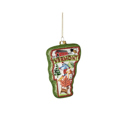 Vermont State Ornament