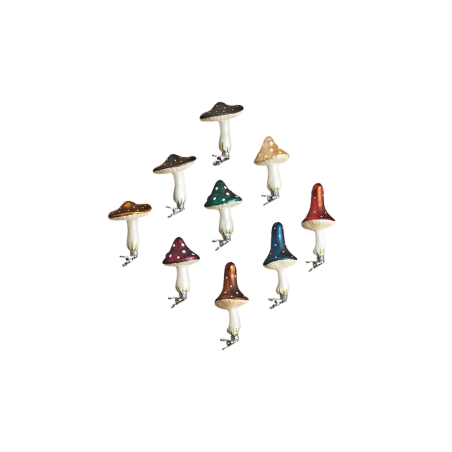 Mushroom Clip-on Ornament