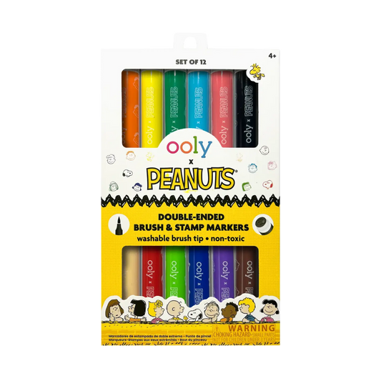 Double-Ended Brush & Stamp Markers - Snoopy