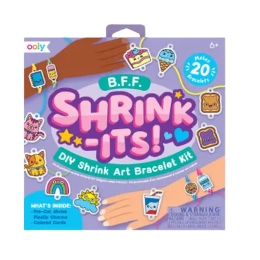 Shrink-Its! D.I.Y. Shrink Art Bracelets Kit - B.F.F.
