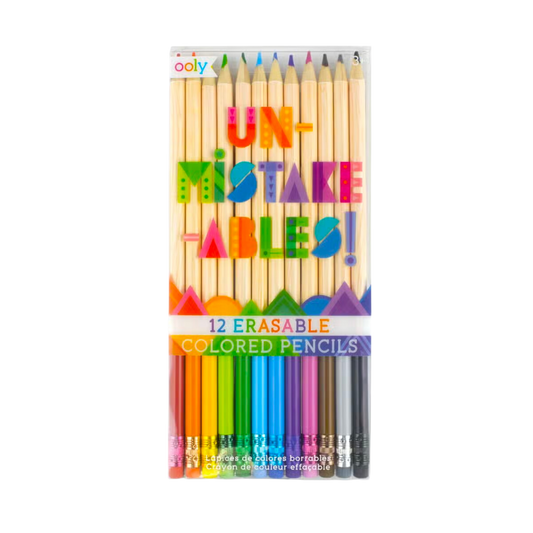 Un-Mistake-Ables! Erasable Colored Pencils