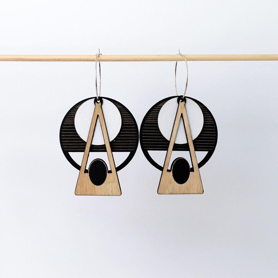 Deco Architectural Earrings