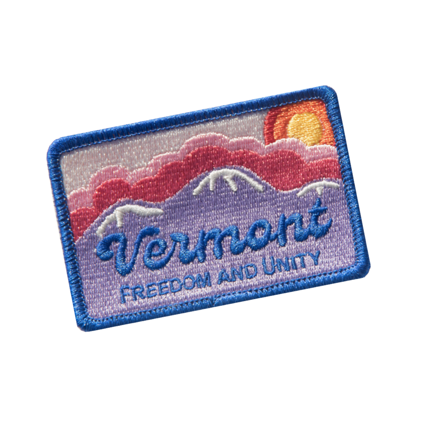 Vermont Freedom and Unity Stick-On Patch
